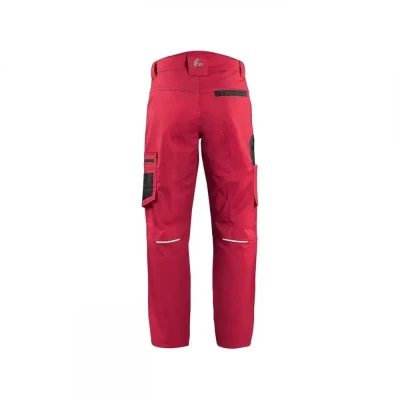 Pantaloni CXS SOLIS FLEX, pentru bărbați, roșu-neg / CXS / Pantaloni salopeta talie