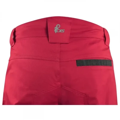 Pantaloni CXS SOLIS FLEX, pentru bărbați, roșu-neg / CXS / Pantaloni salopeta talie