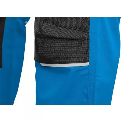 Pantaloni CXS SOLIS FLEX, pentru bărbați, albastru / CXS / Pantaloni salopeta talie
