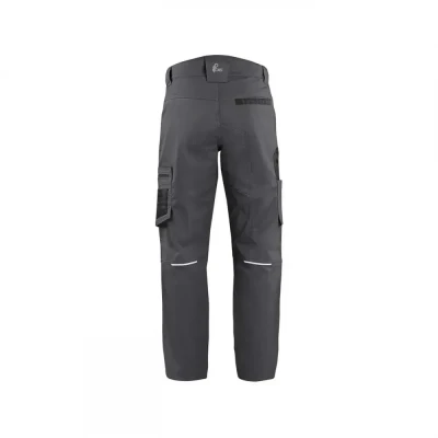 Pantaloni CXS SOLIS FLEX, pentru bărbați, gri-negr / CXS / Pantaloni salopeta talie