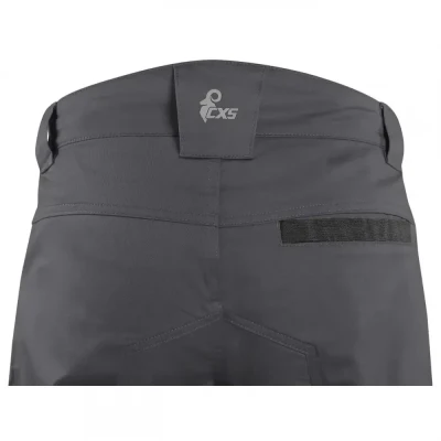 Pantaloni CXS SOLIS FLEX, pentru bărbați, gri-negr / CXS / Pantaloni salopeta talie