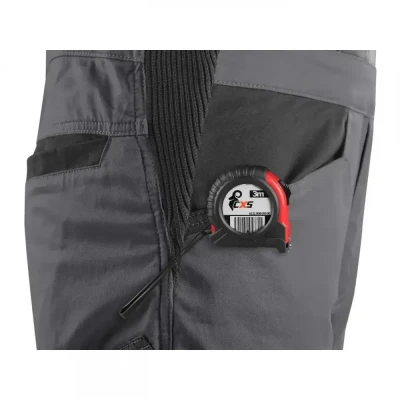 Pantaloni de lucru cu pieptar CXS SOLIS FLEX, pent / CXS / Pantaloni salopeta cu pieptar