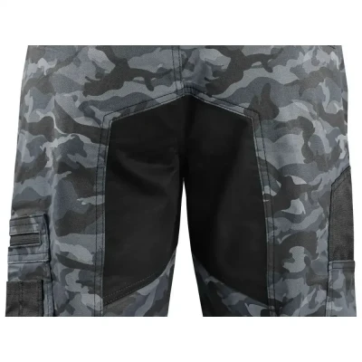 Pantaloni de lucru cu pieptar CXS SOLIS FLEX, pent / CXS / Camouflage
