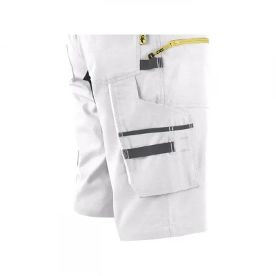 Pantaloni scurți CXS STRETCH, pentru bărbați, alb- / CXS / Pantaloni scurti