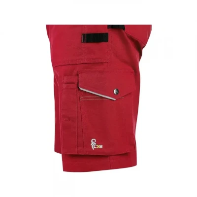 Pantaloni scurți CXS STRETCH, pentru bărbați, roșu / CXS / Pantaloni scurti