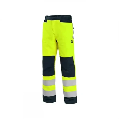 Pantaloni cu pieptar CXS HALIFAX, de înaltă vizibi / CXS / Reflectorizanta