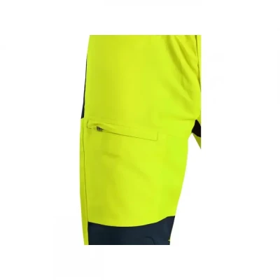 Pantaloni cu pieptar CXS HALIFAX, de înaltă vizibi / CXS / Reflectorizanta