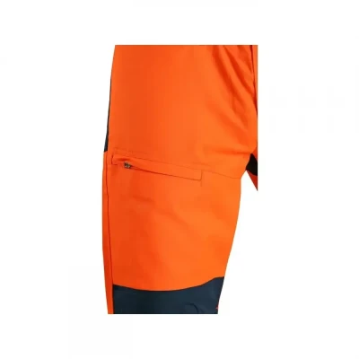 Pantaloni cu pieptar CXS HALIFAX, de înaltă vizibi / CXS / Reflectorizanta