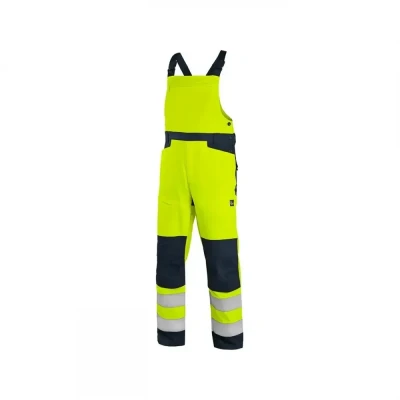 Pantaloni cu pieptar CXS HALIFAX, de înaltă vizibi / CXS / Reflectorizanta