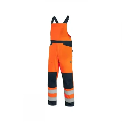 Pantaloni cu pieptar CXS HALIFAX, de înaltă vizibi / CXS / Reflectorizanta