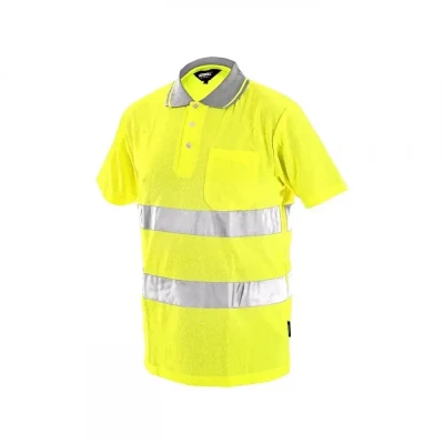 Tricou polo de înaltă vizibilitate CXS DOVER, pent / CXS / Reflectorizanta