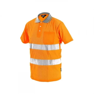 Tricou polo de înaltă vizibilitate CXS DOVER, pent / CXS / Reflectorizanta