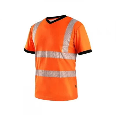 Tricou de înaltă vizibilitate CXS RIPON, portocali / CXS / Reflectorizanta