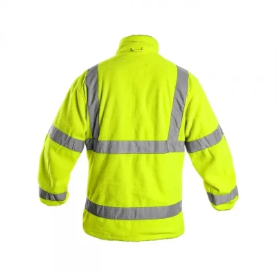 Geacă din fleece CXS PRESTON, de înaltă vizibilita / CXS / Reflectorizanta