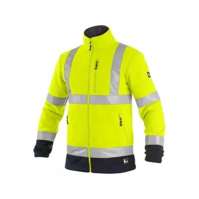 Geacă din fleece CXS PRESTON, de înaltă vizibilita / CXS / Reflectorizanta