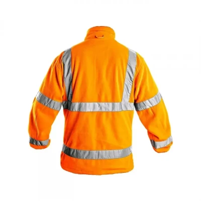 Geacă din fleece CXS PRESTON, de înaltă vizibilita / CXS / Reflectorizanta
