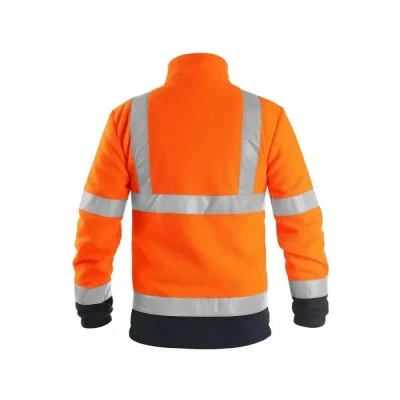 Geacă din fleece CXS PRESTON, de înaltă vizibilita / CXS / Reflectorizanta
