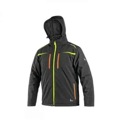 Geacă de iarnă CXS NORFOLK, pentru bărbați, negru  / CXS / Jachete softshell