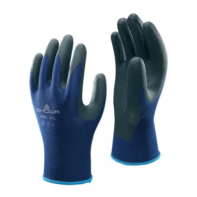 Manusi Nitril 380 / Showa / Textile impregnate in nitril