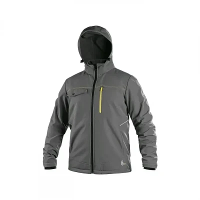 Geacă softshell CXS STRETCH, pentru bărbați, gri / CXS / Jachete softshell