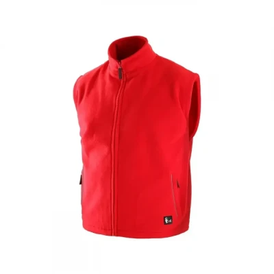 Vestă din fleece CXS UTAH, pentru bărbați, roșu / CXS / Veste vatuite, de iarna