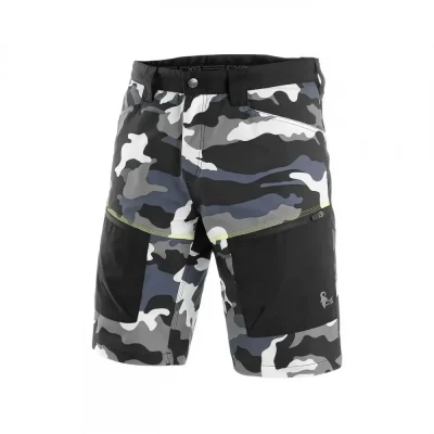 Pantaloni scurți CXS DIXON, pentru bărbați, gri-al / CXS / Camouflage