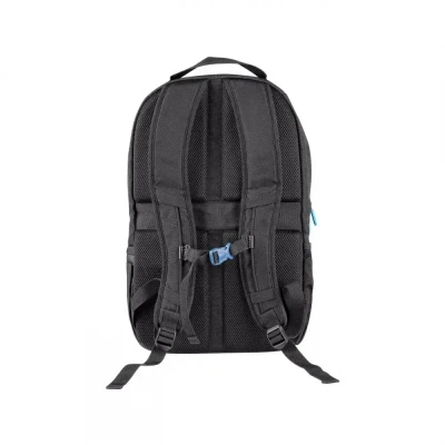Rucsac CXS LEONIS, negru cu accesorii HV albastru/ / CXS / Genti, rucsaci, accesorii