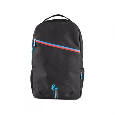 Rucsac CXS LEONIS, negru cu accesorii HV albastru/ / CXS / Genti, rucsaci, accesorii