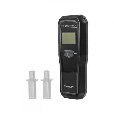 Alcooltester digital CA05FL, ecran LCD, negru / CXS / Alcoolteste electronice, fiole alcooltest
