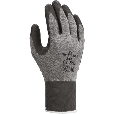 Manusi 341 Grey / Showa / Textile impregnate in latex