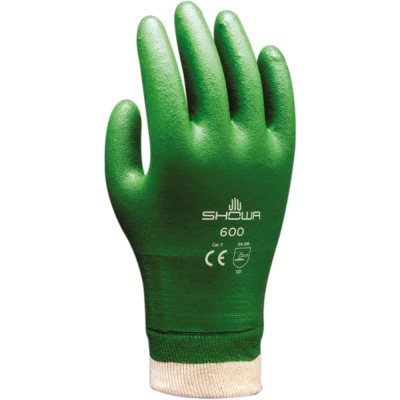 Manusi PVC 600 / Showa / Antichimice din PVC