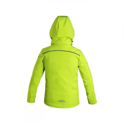 Jachetă softshell CXS DURHAM, pentru copii, galben / CXS / Imbracaminte pentru copii