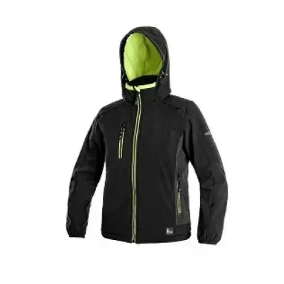Jachetă softshell CXS DURHAM, pentru copii, negru- / CXS / Imbracaminte pentru copii