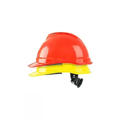 Cască MSA V-Gard 500 ventilată, vizibilitate ridic / CXS / De lucru