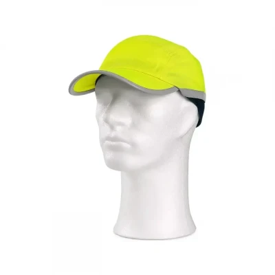 Șapcă CXS CRAN, plastic interior SM923, galben flu / CXS / Hardcap