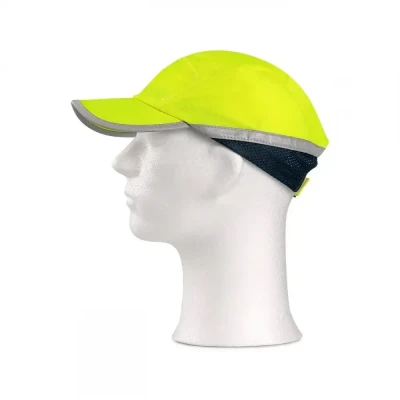 Șapcă CXS CRAN, plastic interior SM923, galben flu / CXS / Hardcap