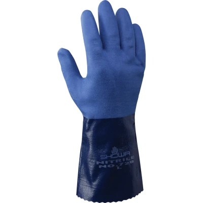 Manusi Nitril 720R / Showa / Antichimice din nitril