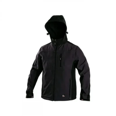 Jachetă CXS FRANCISCO, pentru bărbați, gri-negru / CXS / Jachete softshell