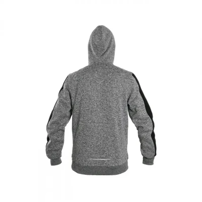 Jachetă CXS INDIANA, pentru bărbați, gri-negru-gal / CXS / Hanorace, Fleece, Fashion