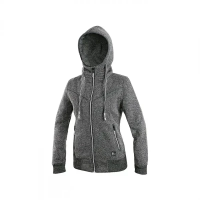Jachetă CXS POMONA, pentru femei, gri / CXS / Hanorace, Fleece, Fashion