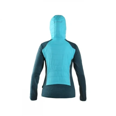 Jachetă CXS MERIDEN, pentru femei, albastru atol / CXS / Hanorace, Fleece, Fashion