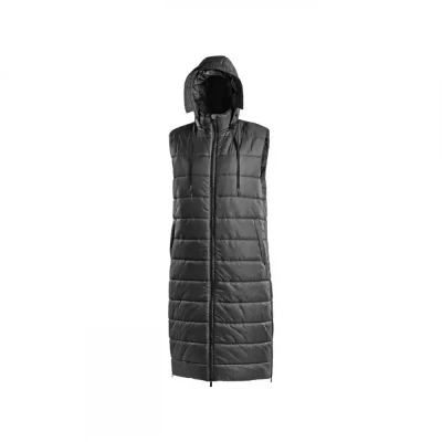 Vestă CXS FONTANA, pentru femei, lungă, antracit / CXS / Veste vatuite, de iarna