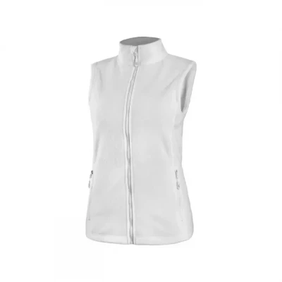 Vestă CXS MILFORD, pentru femei, fleece, alb-gri / CXS / Industria alimentara