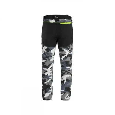 Pantaloni CXS DIXON, pentru bărbați, gri-alb camuf / CXS / Camouflage