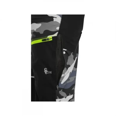 Pantaloni CXS DIXON, pentru bărbați, gri-alb camuf / CXS / Camouflage