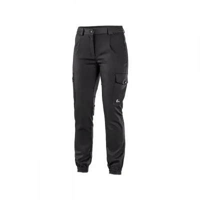 Pantaloni cargo CXS UMI, pentru femei, negru / CXS / Pantaloni salopeta talie