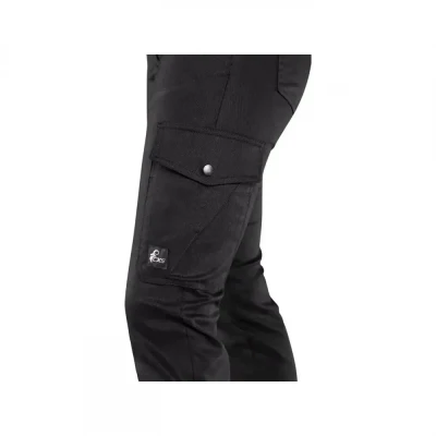Pantaloni cargo CXS UMI, pentru femei, negru / CXS / Pantaloni salopeta talie