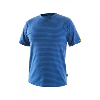 Tricou ESD CXS NOME, antistatic, albastru / CXS / Articole ESD