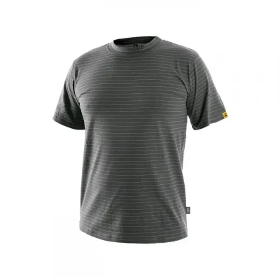 Tricou ESD CXS NOME, antistatic, gri / CXS / Articole ESD