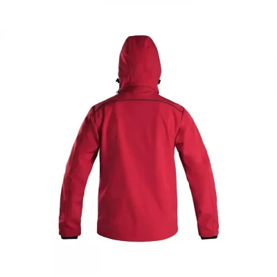 Jachetă softshell CXS DURHAM, pentru bărbați, roșu / CXS / Jachete softshell